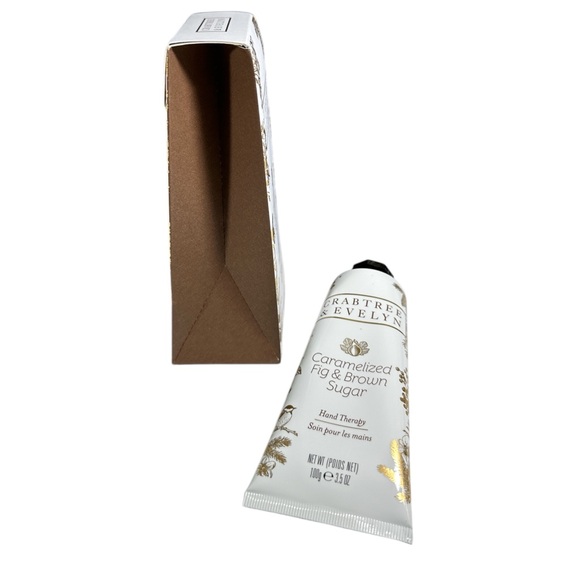NEW Crabtree & Evelyn CARAMELIZED FIG & BROWN SUGAR Hand Therapy - Picture 4 of 6